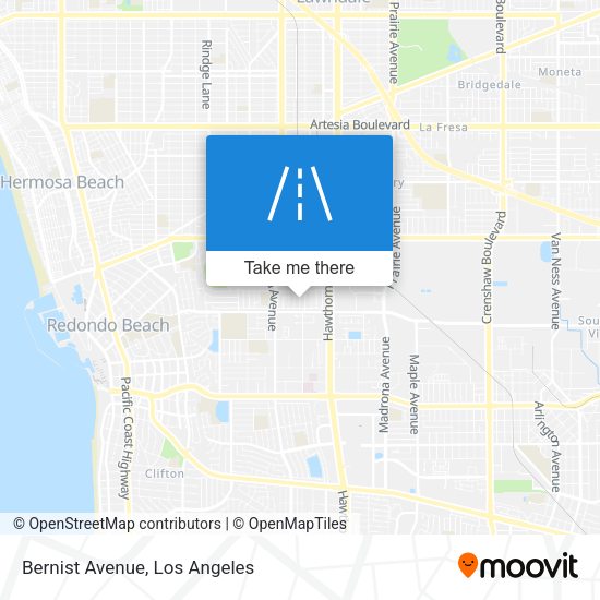 Mapa de Bernist Avenue