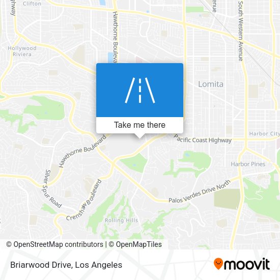 Briarwood Drive map