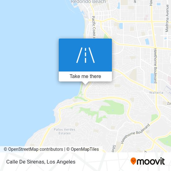 Calle De Sirenas map
