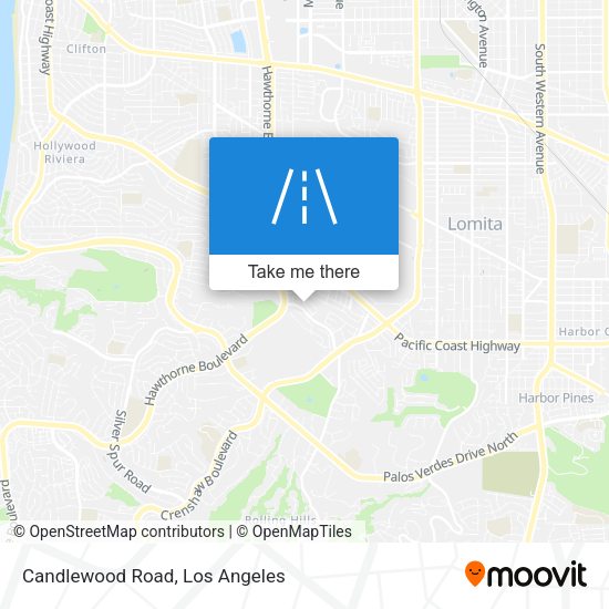 Candlewood Road map