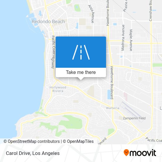 Mapa de Carol Drive