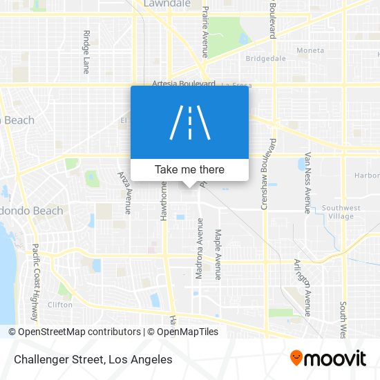 Challenger Street map