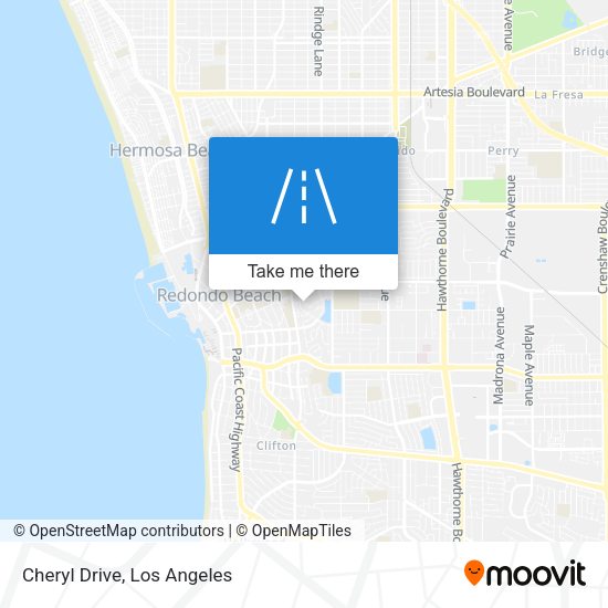Mapa de Cheryl Drive