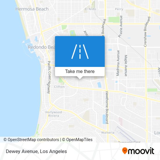Mapa de Dewey Avenue