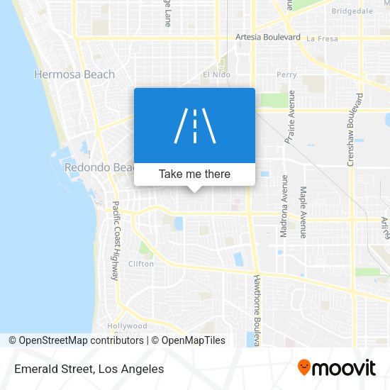 Mapa de Emerald Street