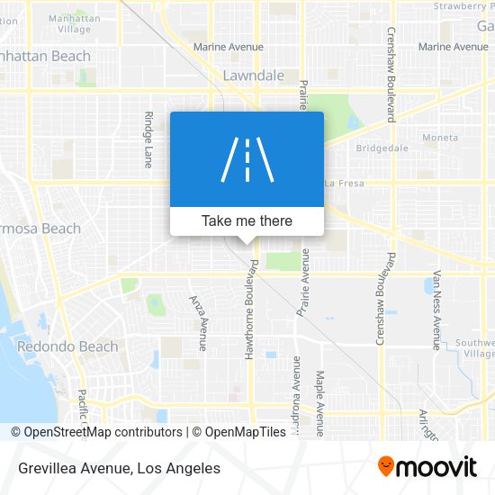 Grevillea Avenue map