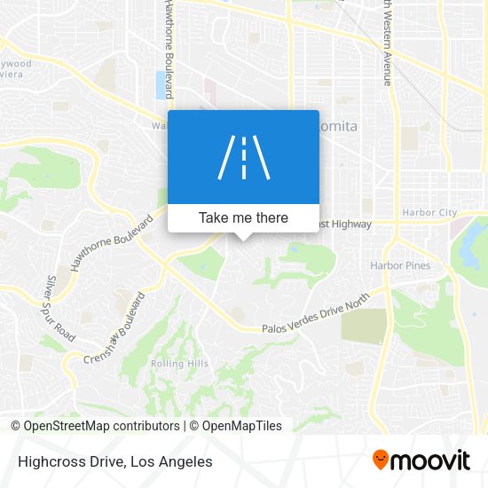 Mapa de Highcross Drive