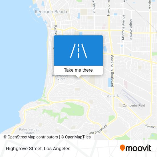 Mapa de Highgrove Street