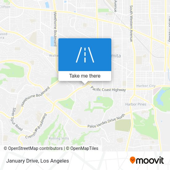 Mapa de January Drive
