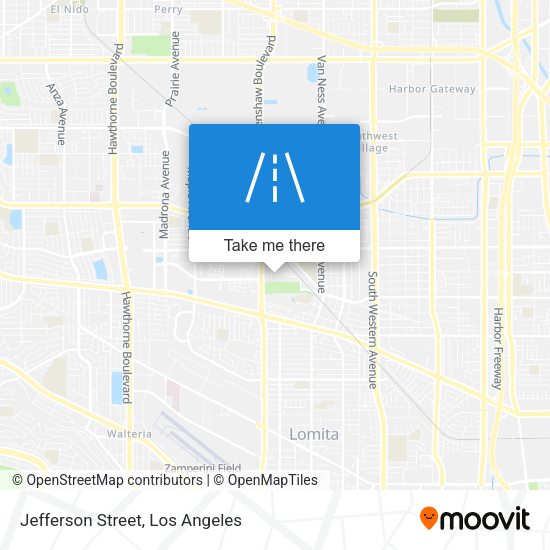 Mapa de Jefferson Street