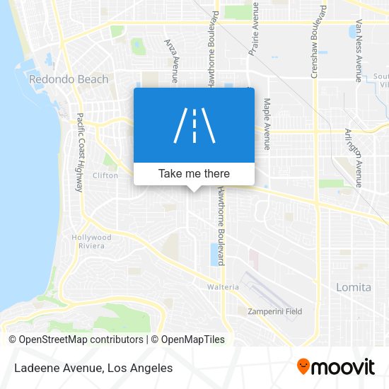 Mapa de Ladeene Avenue