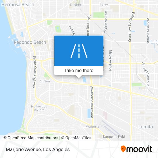 Mapa de Marjorie Avenue