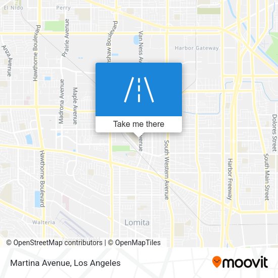 Mapa de Martina Avenue