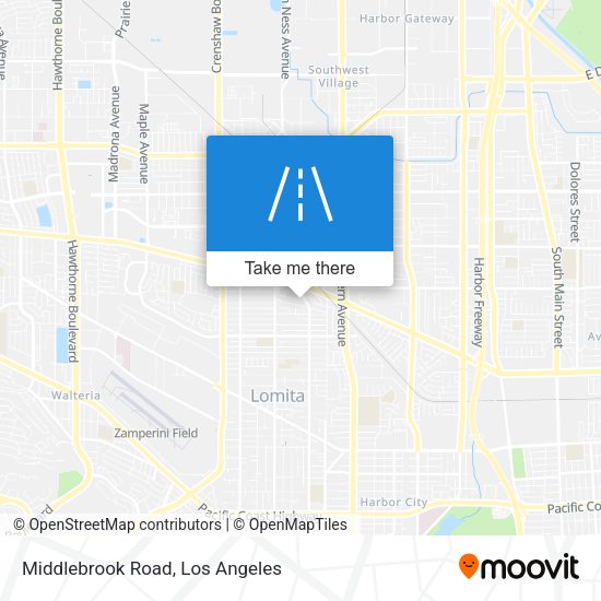 Middlebrook Road map