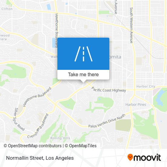 Mapa de Normallin Street