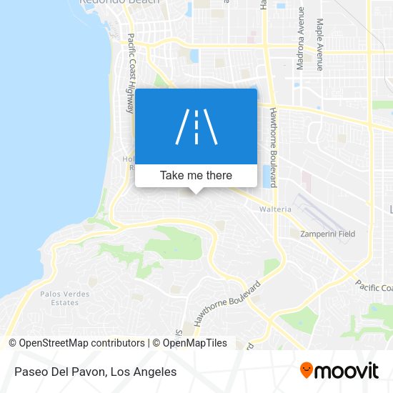 Mapa de Paseo Del Pavon