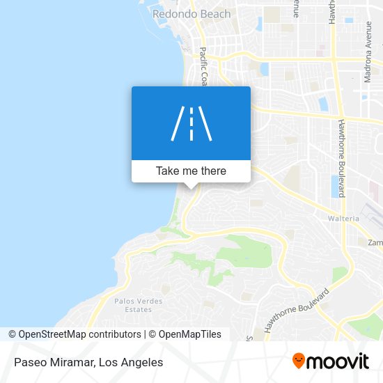 Mapa de Paseo Miramar