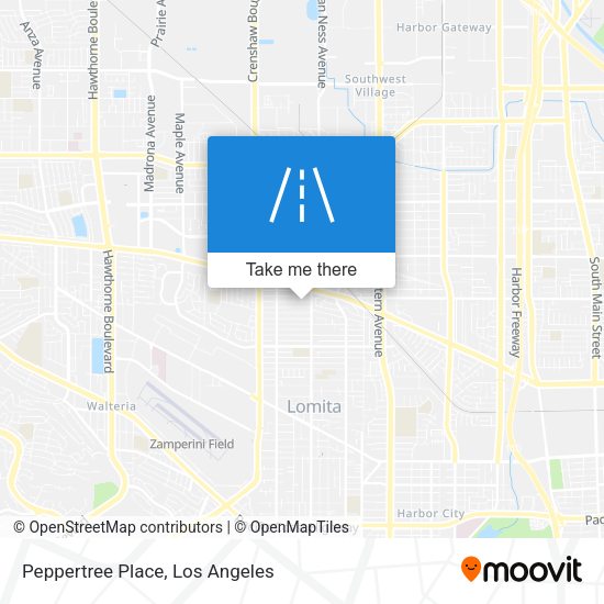 Mapa de Peppertree Place
