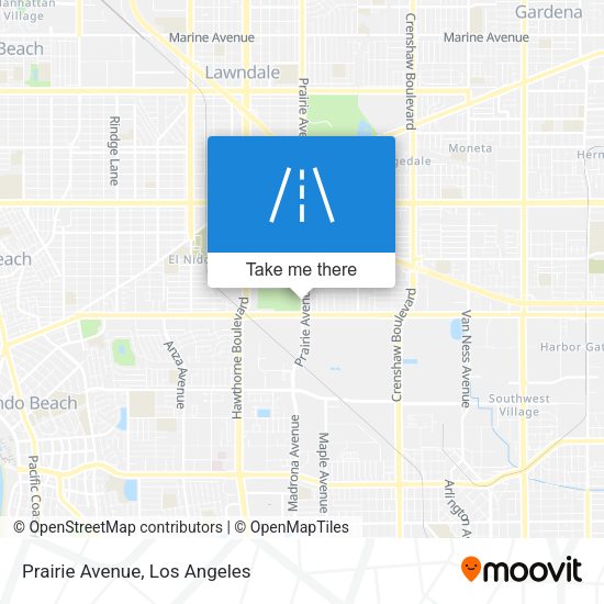 Mapa de Prairie Avenue