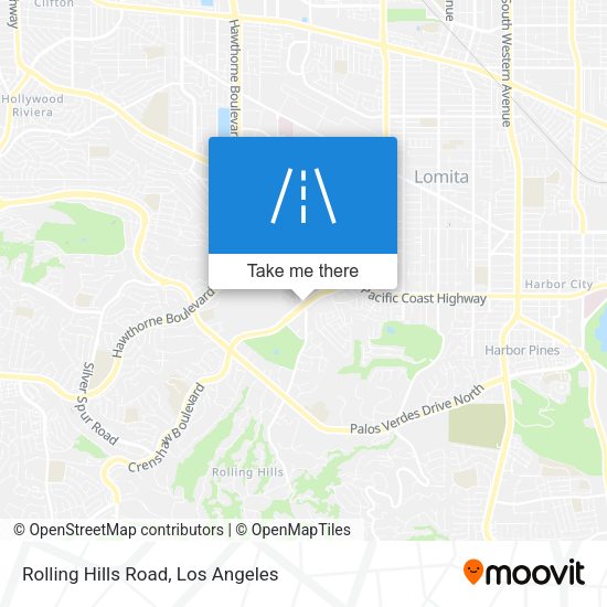 Mapa de Rolling Hills Road