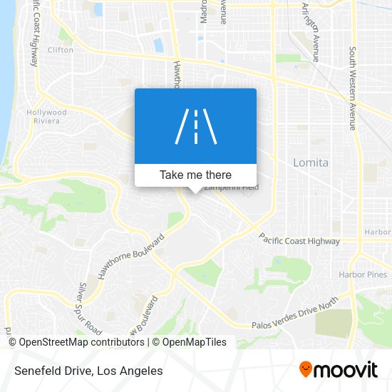 Mapa de Senefeld Drive