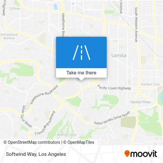 Softwind Way map