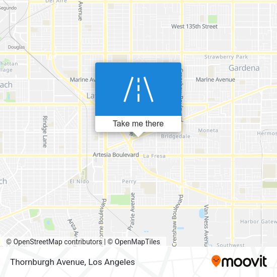 Thornburgh Avenue map