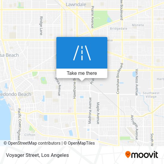 Mapa de Voyager Street