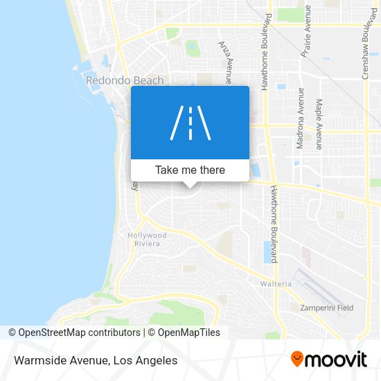 Warmside Avenue map
