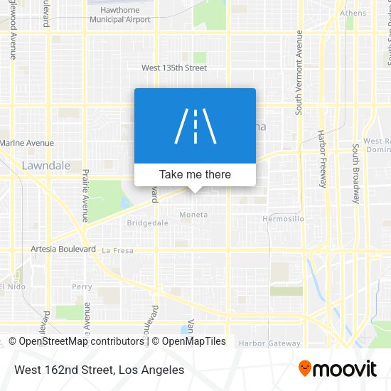 Mapa de West 162nd Street