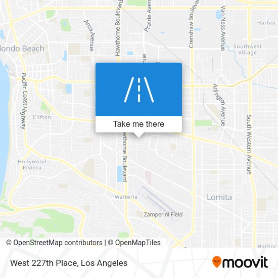 Mapa de West 227th Place