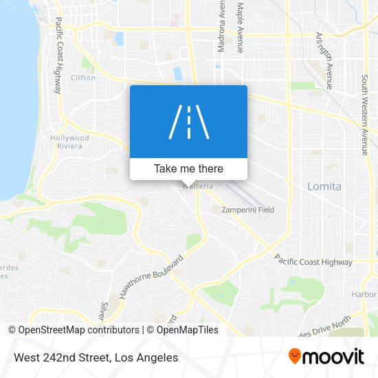 Mapa de West 242nd Street