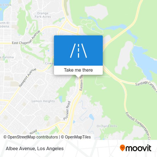 Mapa de Albee Avenue