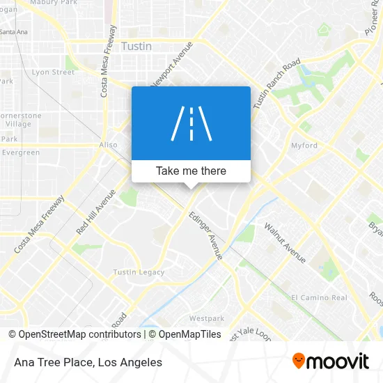 Ana Tree Place map