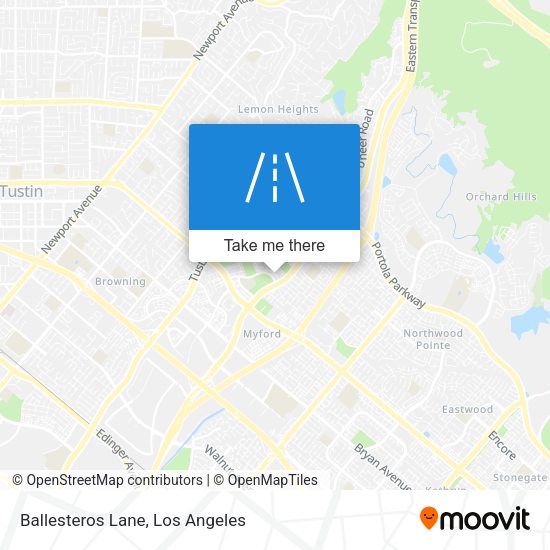Mapa de Ballesteros Lane