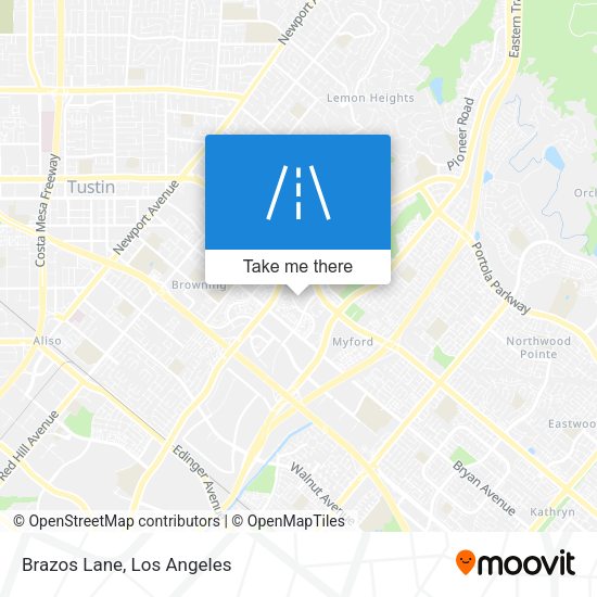 Mapa de Brazos Lane