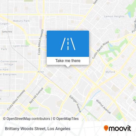 Brittany Woods Street map