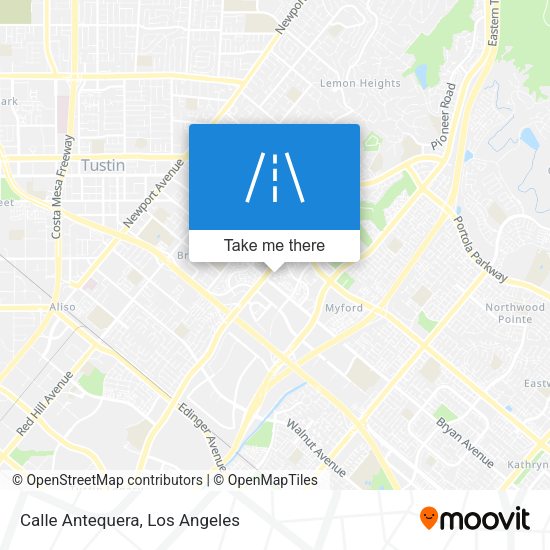 Calle Antequera map