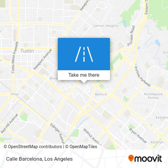 Mapa de Calle Barcelona