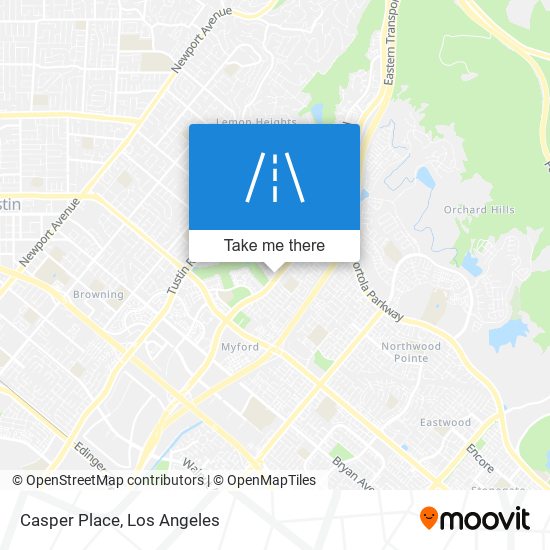Mapa de Casper Place