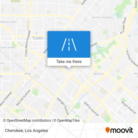 Mapa de Cherokee
