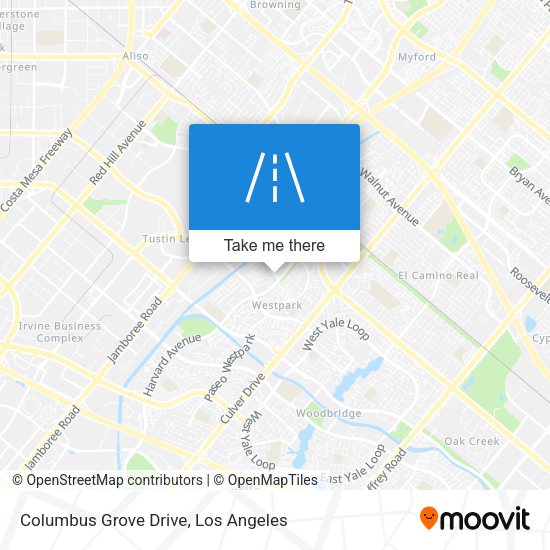 Mapa de Columbus Grove Drive
