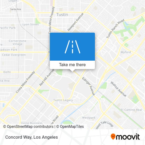 Mapa de Concord Way
