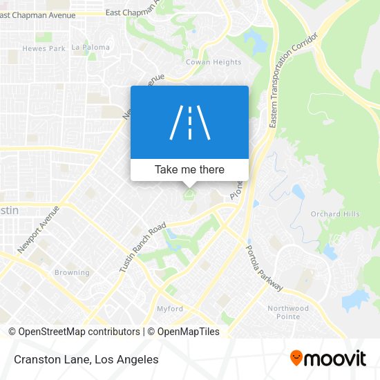 Mapa de Cranston Lane