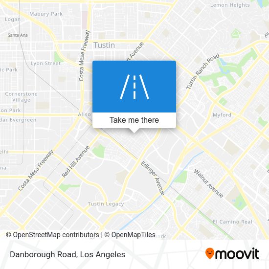 Mapa de Danborough Road