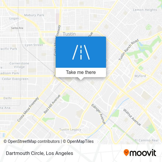 Dartmouth Circle map