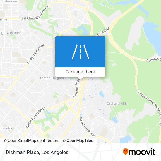 Mapa de Dishman Place