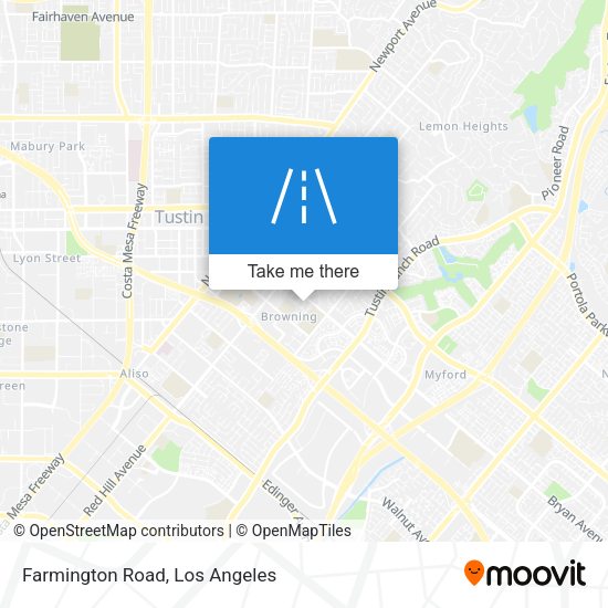 Mapa de Farmington Road