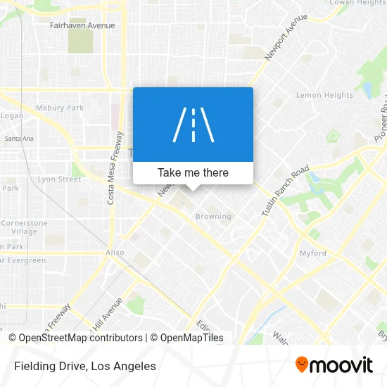 Fielding Drive map