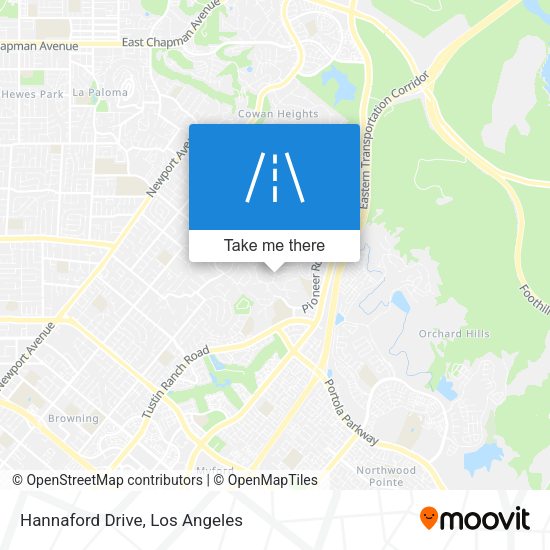 Mapa de Hannaford Drive